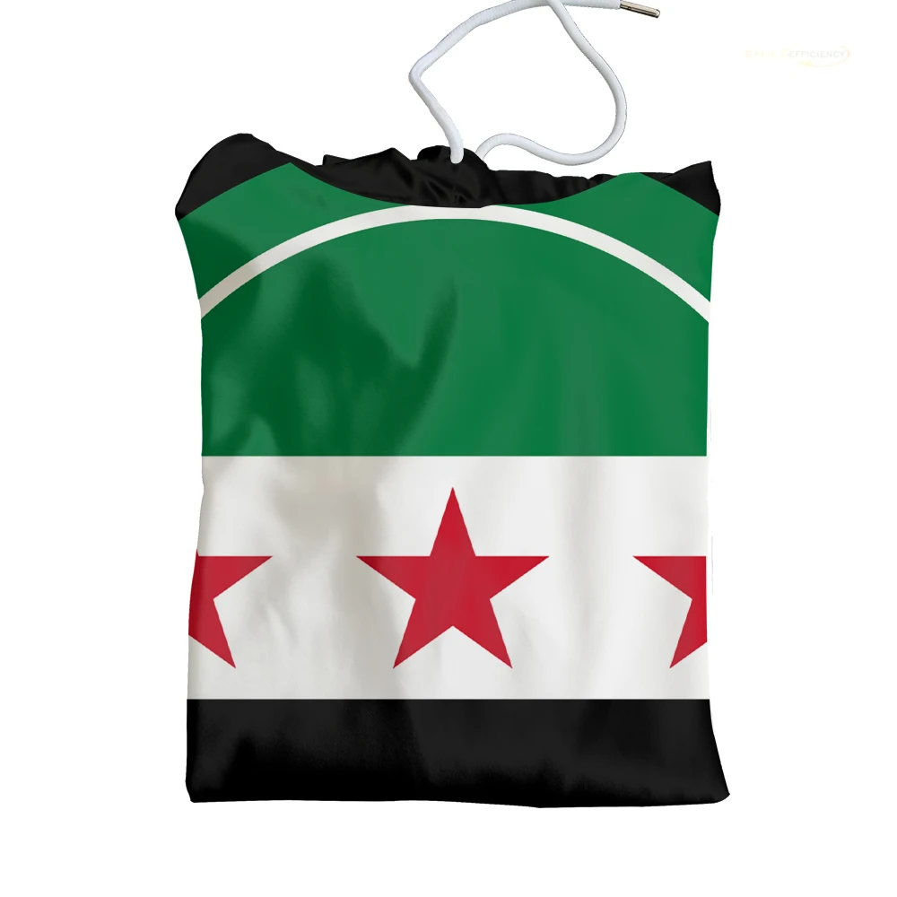 Syria Flag Sports Mens Sweatshirt Fashion Casual Geometric Pattern Hoodie Print Streetwear Large Size Unisex Pullover Men Gift 4