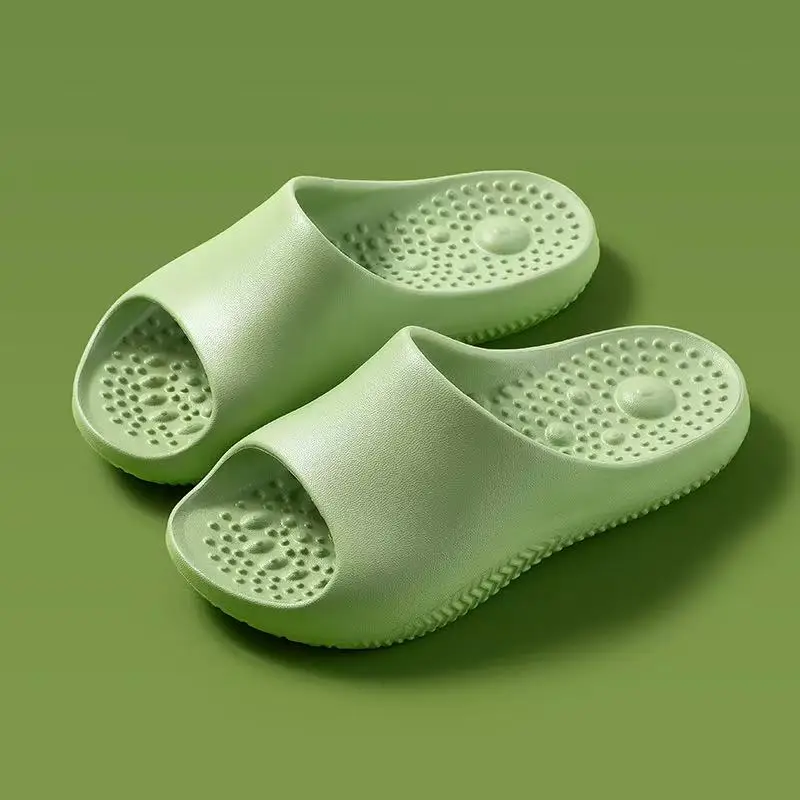 New Woman Summer Beach Light Slippers Home Bathroom Sandals Non Slip Indoor Slides Soft Sole EVA Shoes