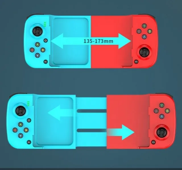Gamepad telescópico para Apple IOS Android PUBG Switch PS4 Stretch Wireless BT 5,0 Phone Comer Pollo Juego Joystick - Image 6