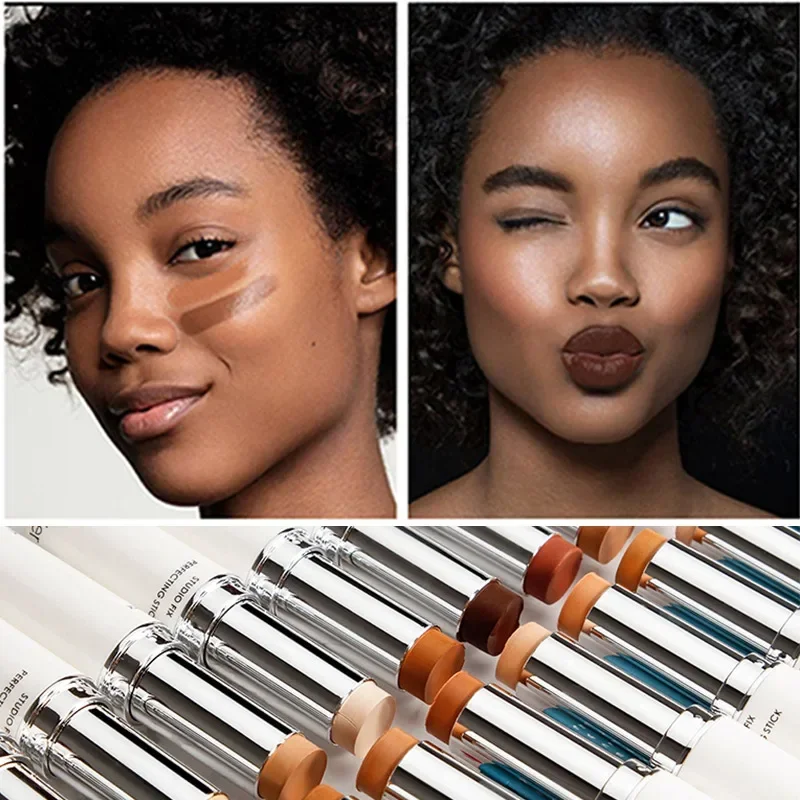 Pudaier Highlighter Face Concealer Foundation Cream Make Up Corrector Stick Cover Dark Circle Makeup Concealer Pencil makeup concealer face concealer face concealer pen concealer foundation cream