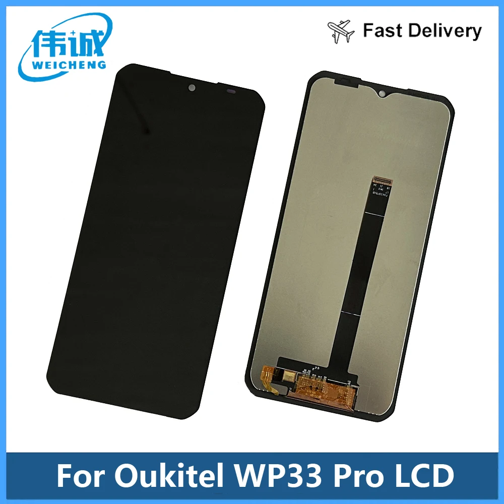 

100% Original Tested For OUKITEL WP33 Pro LCD Display Touch Screen Digitizer Assembly OUKITEL WP33Pro LCD Sensor + Tools