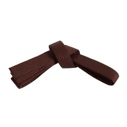 Colored Karate Belt Progression Set for Children and Youth Training (Coffee - belt)