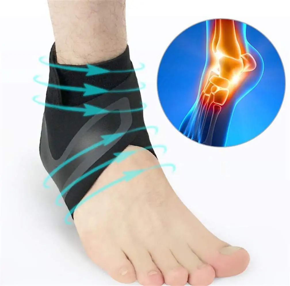 Sport Ankle Support For Running Women Men Basketball Football Ankle Braces Protector For Shoes Gear Strap Gym Planta
