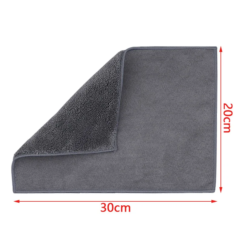 Microfiber Towel Car Drying Auto Plush Wash Cleaning for Volvo R XC40 XC60 XC70 XC90 AWD V60 V70 V90 s60 S80 S90