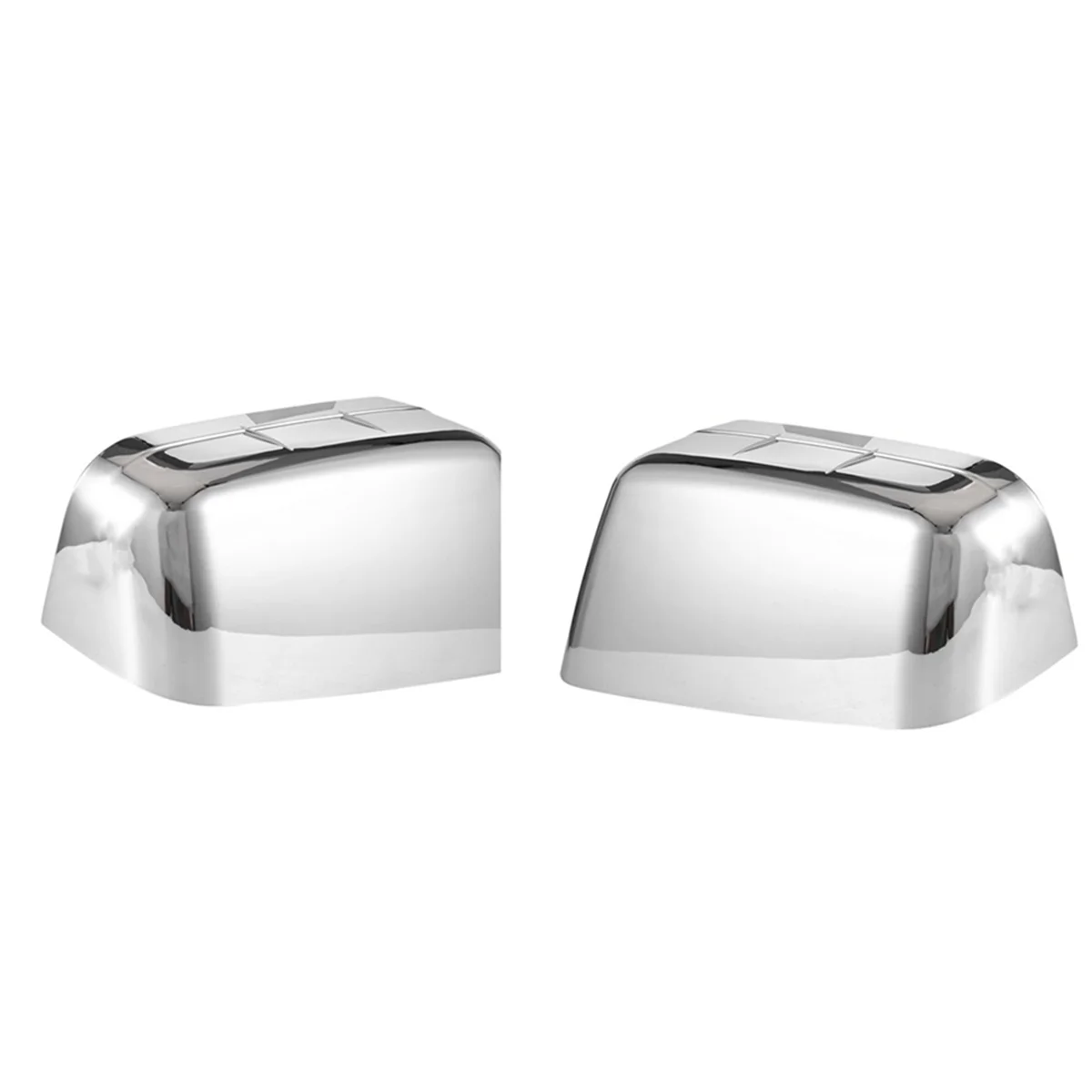 

Car Chrome Rearview Mirror Cover Trim Side Mirror Frame Caps Replacement for Ford Edge 2009-2014