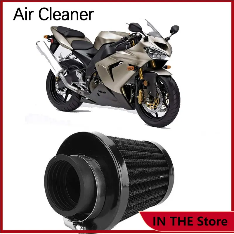 

Universal Motorcycle Air Filter Motorbike Carburetor Intake Pipe Mushroom Head 35mm-60mm Repalcement