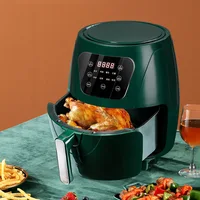 New Air Fryer Household Iarge Capacity French Fries Machine Multifunctional Electric Fryer 6L  1200W 2