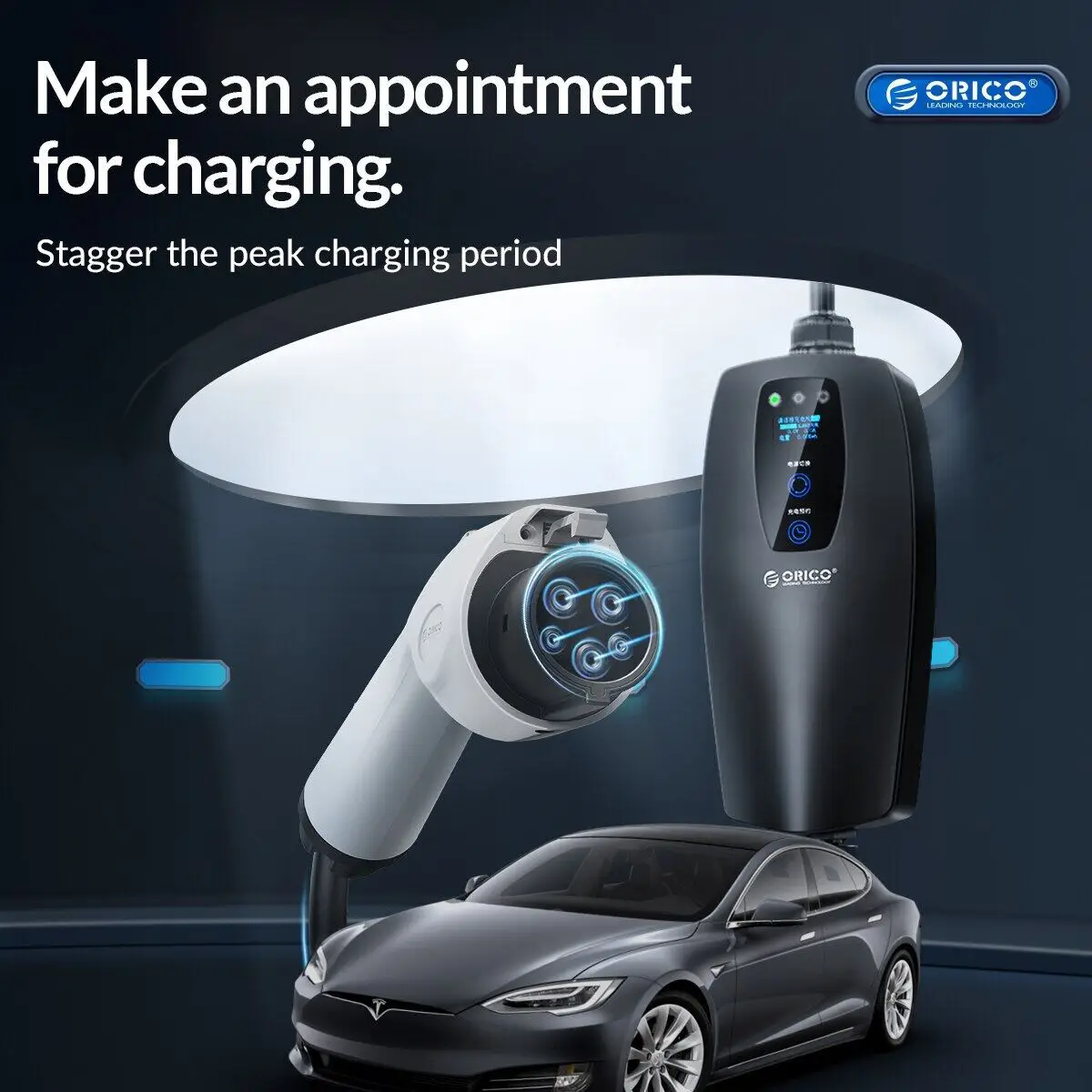 LINGXUN 휴대용 EV 충전기, EVSE 충전 케이블, 타입 1 SAE J1772 EU 플러그 컨트롤러, 전기용 월박스, 타입 2, IEC62196-2, 16A