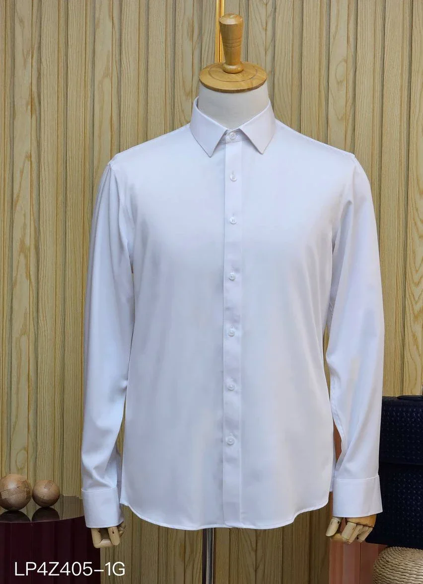 

BILLIONAIRE OECHSLI Shirt Cotton men 2024 new comfort casual elastic Straight high-quality Long sleeve shirt big Size 48-58