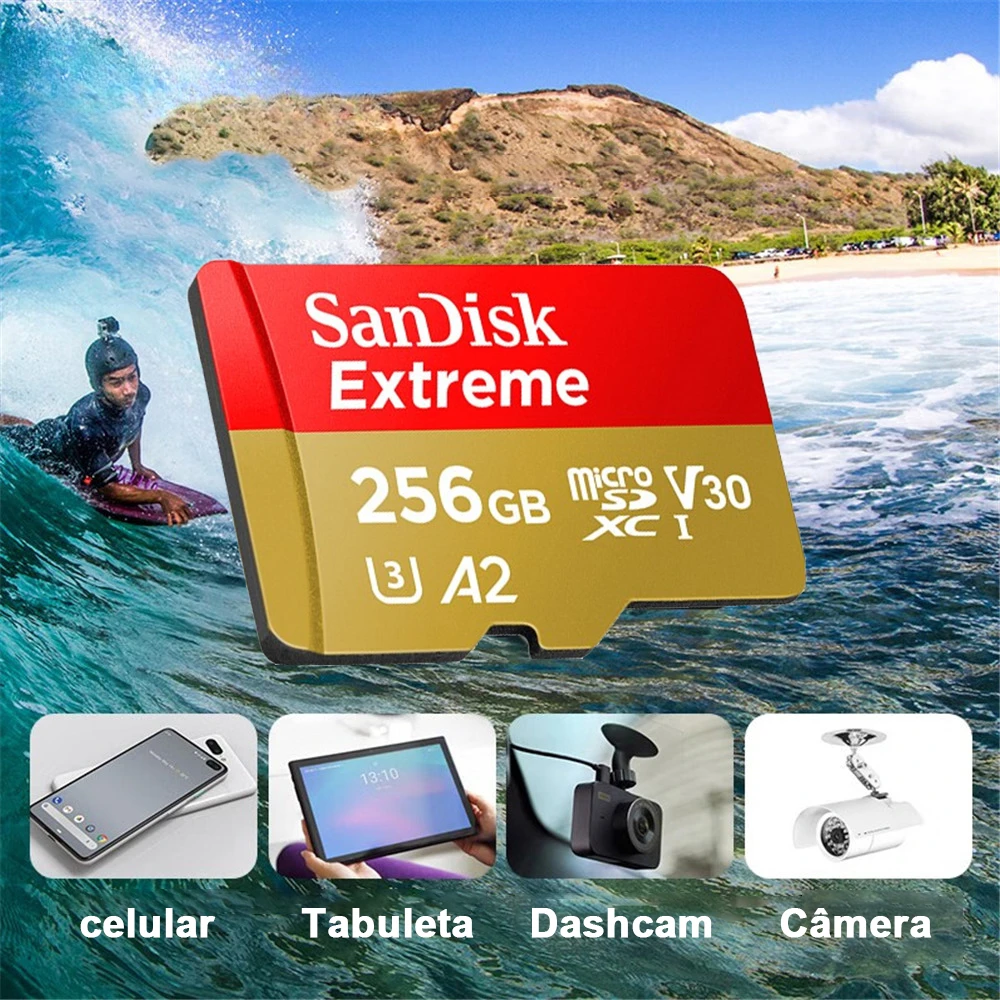 SanDisk  LOT ũ SD ͽƮ ũ SDXC UHS-I ޸ ī, A2 U3 4K ÷ TF ũ SD ī, ī޶  DJI ٵ