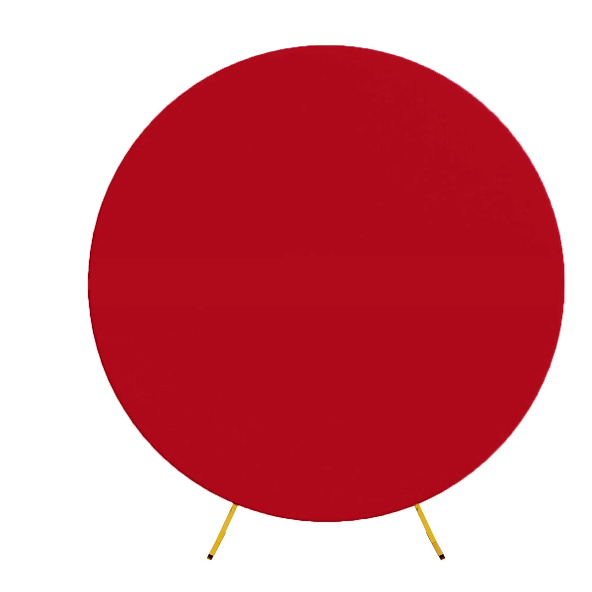 Elegant Round Backdrop Cover for Events – Versatile Elastic Photo Background Decor (Without Stand)
