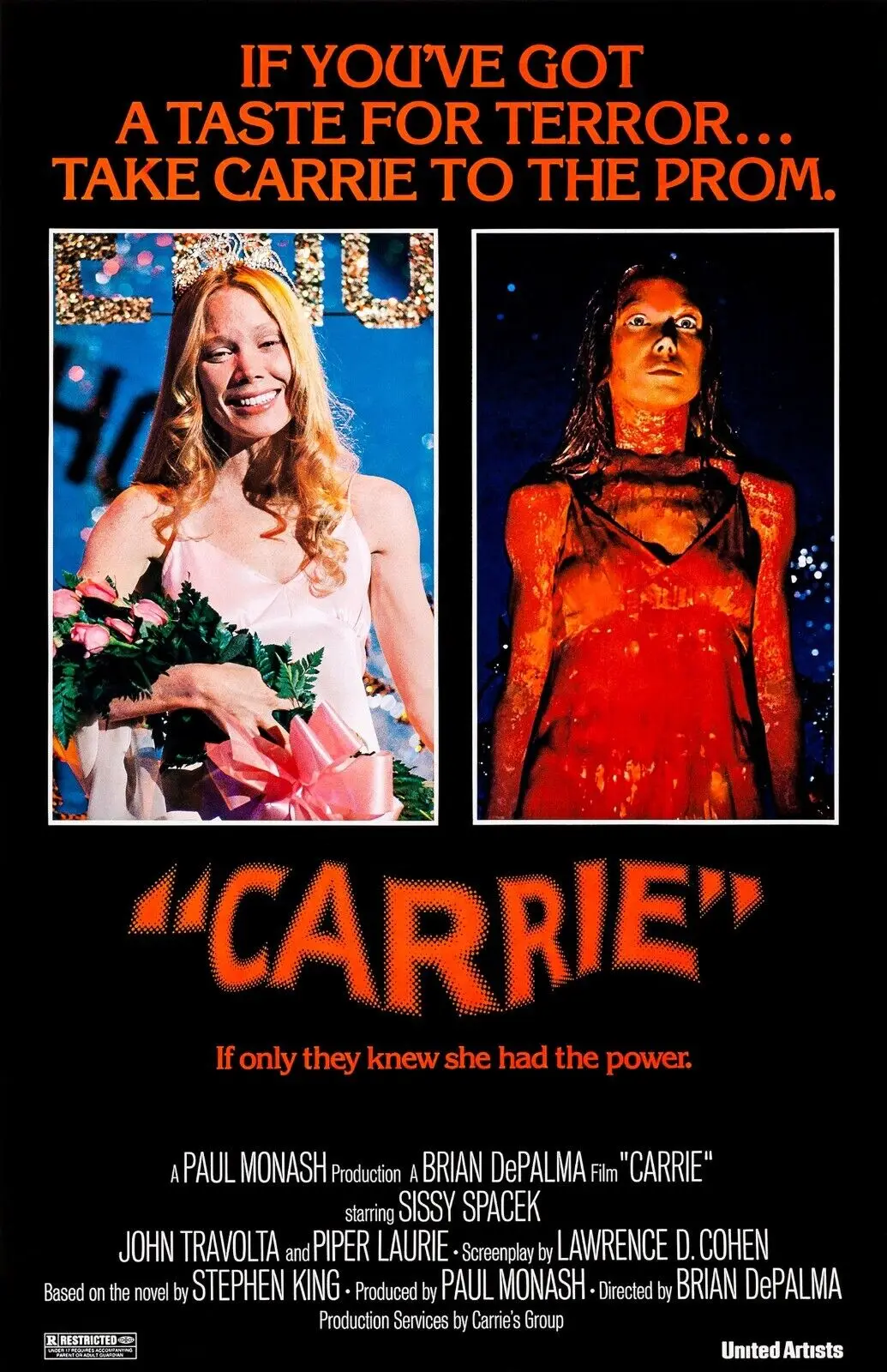 

Carrie Movie Art Film Print Silk Poster Home Wall Decor