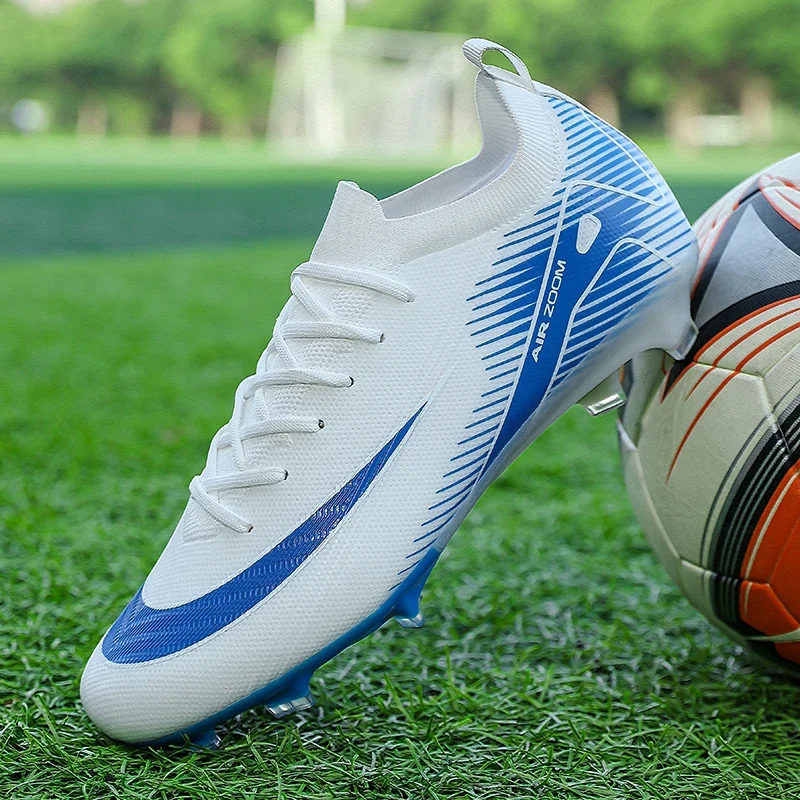 Professional Men Training Football Boots Unisex Soccer Shoes Grass Cleats Outdoor Breathable Sport Non-slip football shoes