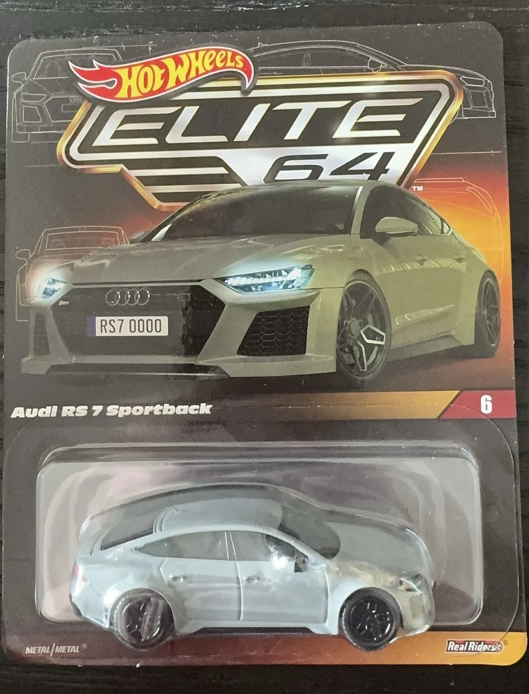 

Hot Wheels RLC ELITE 1:64 Audi RS7 Sportback Metal Die-cast Model Collection Toy