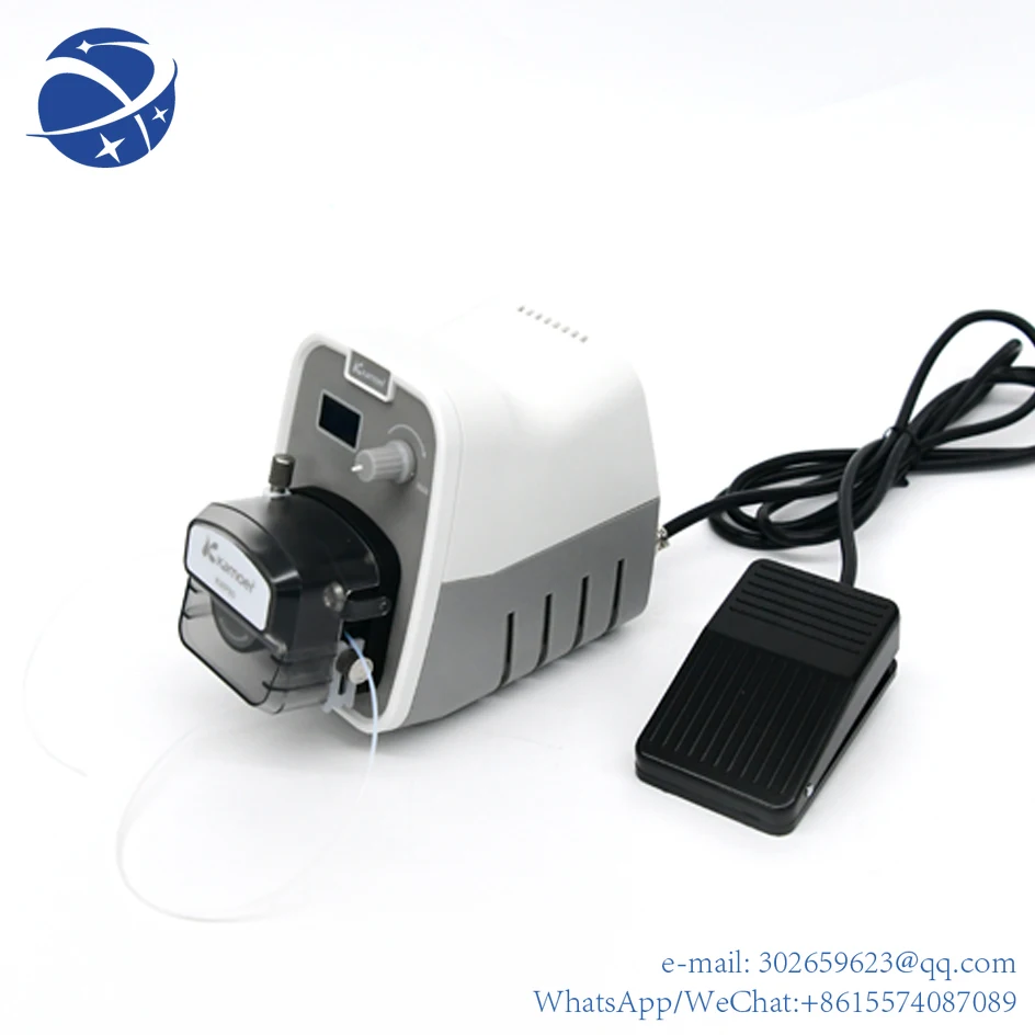 

yyhc Kamoer KMP80 Glue Dispenser semi-auto AB glue dispenser Epoxy resin Peristaltic Pump Dispensing Machine
