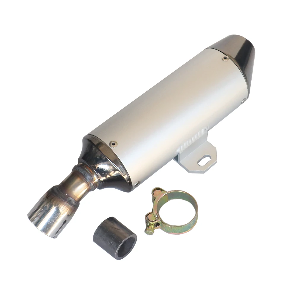 Accessori Moto Nuovo Silenziatore Tubo Di Scarico In Alluminio Per Stile Bbl Cinese Kayo Bse Apollo Pit Bike Dirt Bike 110Cc 125Cc