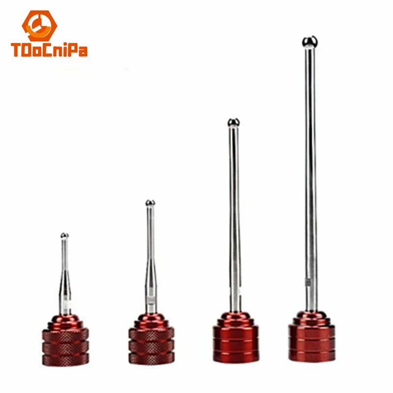 

Electric Spark Machine Accessories Tungsten Steel Sub-ball Strong Magnetic Benchmark Ball Head Edge Finder Length 80L-200L