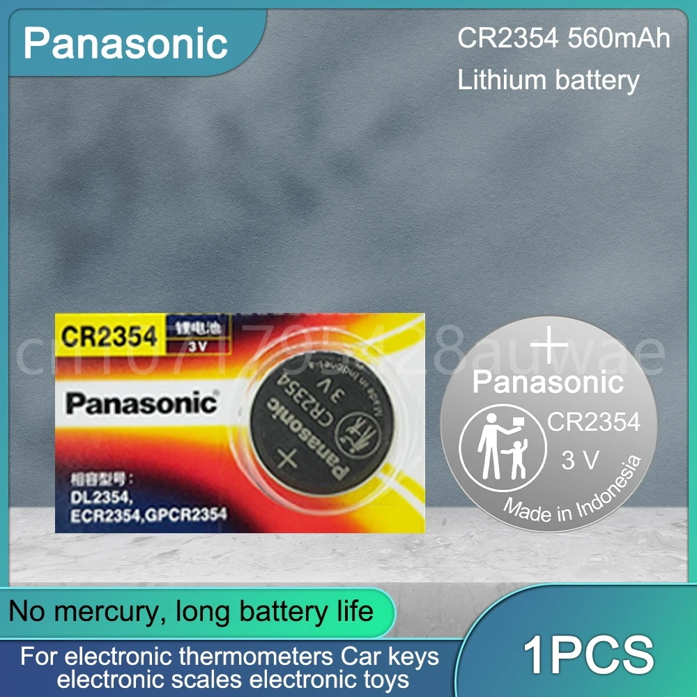 

Аккумулятор Panasonic CR2354 кнопочный, 3 в, литиевый аккумулятор для инструментов, пульт дистанционного управления, рисоварка, хлебопечка, Tesla, Автомобильный ключ