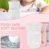 Silicone Sleeves Silicone Baby Bottle Cover Insulated Glass Bottle Compatible  AVENT Glass Natural Baby Bottle 4/8Oz 2