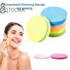 50/100PCS Face Washing Brush Compressed Natural Cellulose Facial Cleansing Sponge Makeup Removal Cotton Skin Care Tools