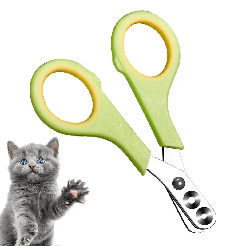 

Stainless steel Dog Nail Clippers with Round Holes Professional Puppy Trimmer pet Grooming Tools for Dogs Cats Rabbits Hamsters