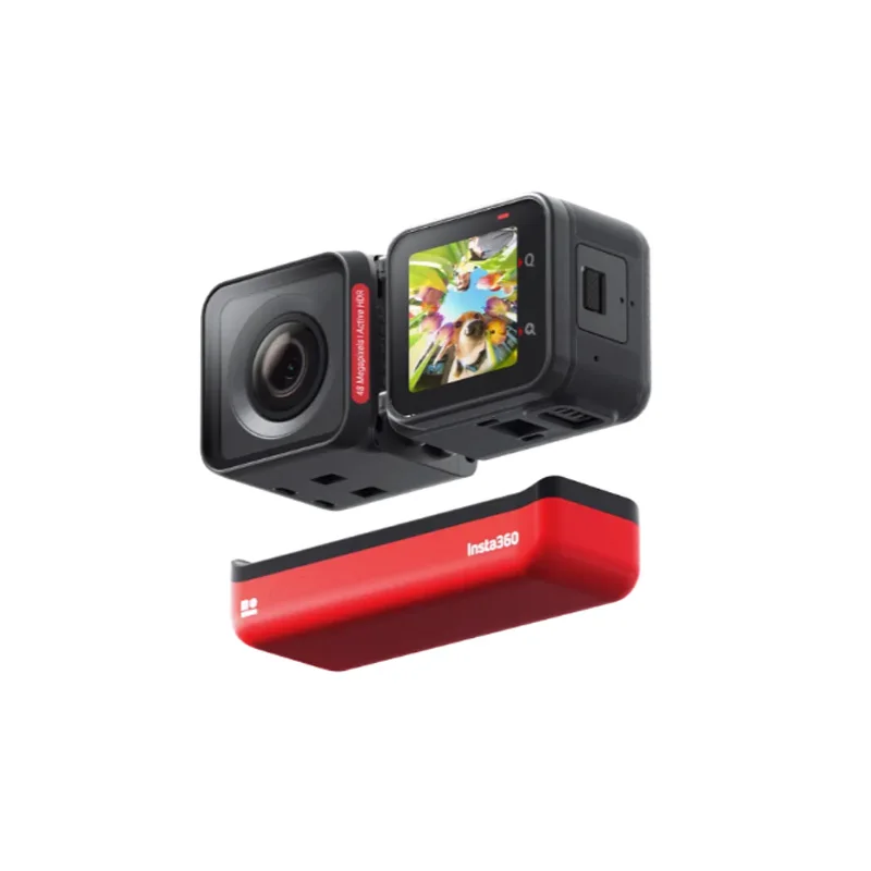 Insta360 ONE RS 방수 액션 카메라 및 5.7K 360 카메라, 트윈 렌즈, 360 렌즈, 4K 에디션, 오리지널 신제품
