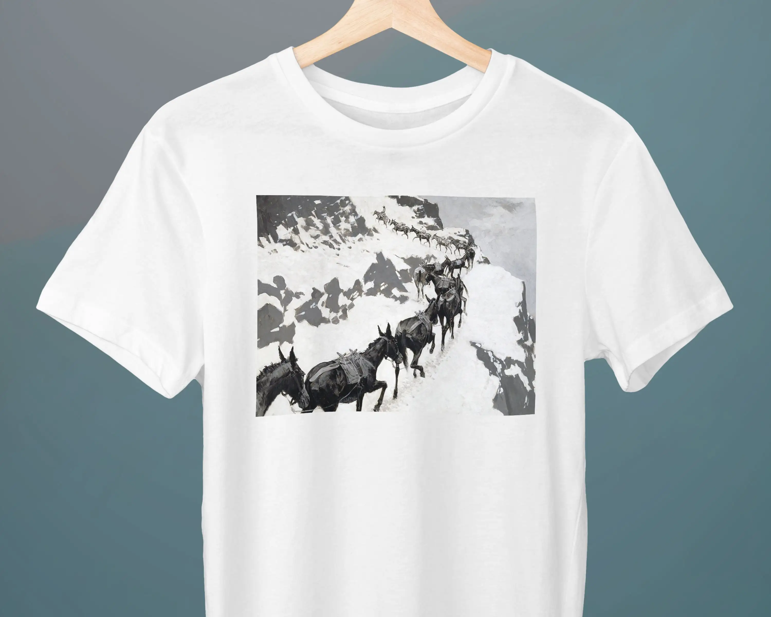The Mule Pack Donna Remington T-Shirt Unisex Art