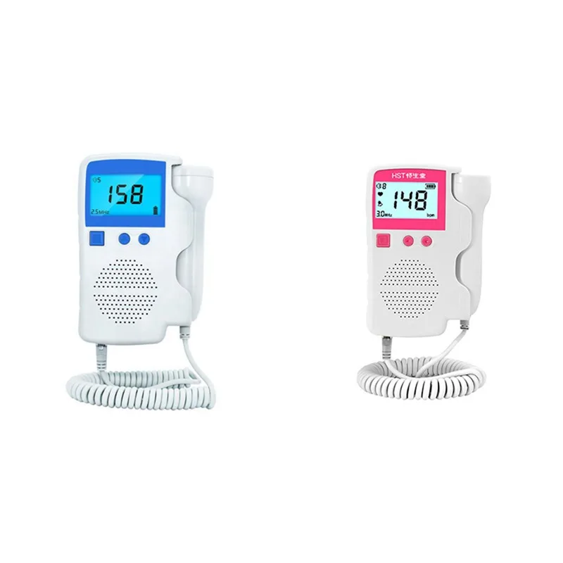 Fetal Doppler Upgraded Home Pregnancy Heart Rate Monitor Baby Detector LCD Display No Radiation | Красота и здоровье