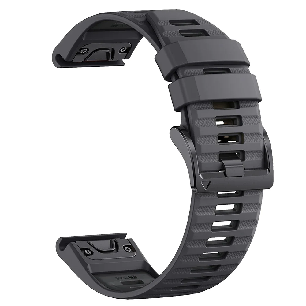 Premium Silicone QuickFit Watch Strap - 22mm/26mm - Universal Fit