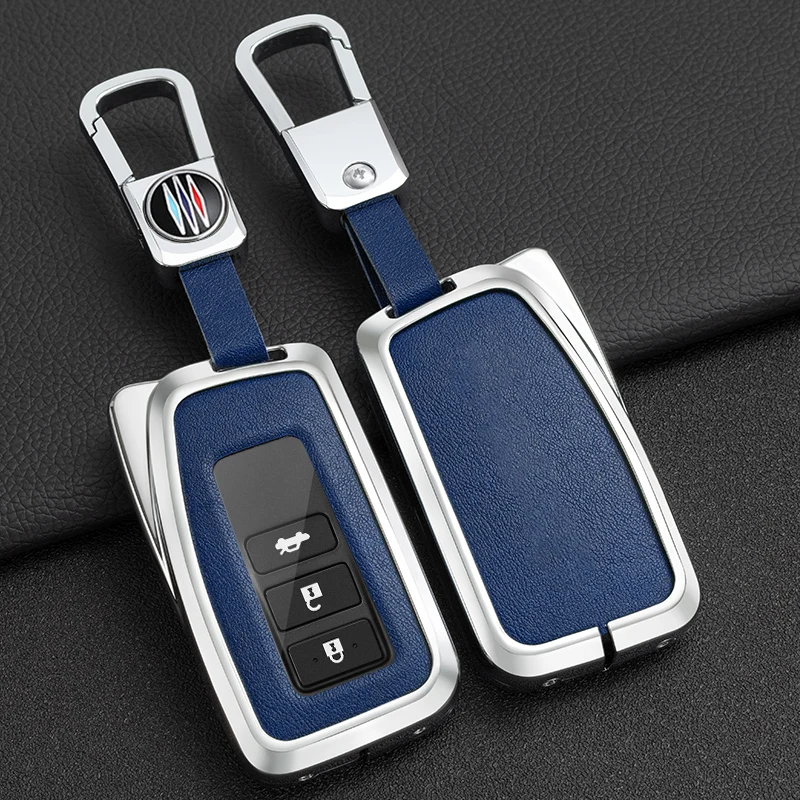 Premium Car Key Cover Case with Keychain and Keyring Accessories