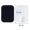 10/20P 4x6cm Reusable Electrode Gel Patch TENS Silicone Acupuncture EMS Pad For Physiotherapy Therapy Body Massager Replacement 4