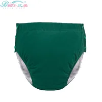 Cotton Adult Cloth Diapers Waterproof Old Man's Diaper Pants Reusable Diapers Trouser Pocket Washable Breathable Colth Diapers 1