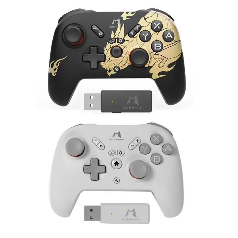 

New MOBAPAD Wireless Bluetooth Gamepad Controller Joystick with Receiver for Nintendo Switch OLED Lite PC Android iOS Game