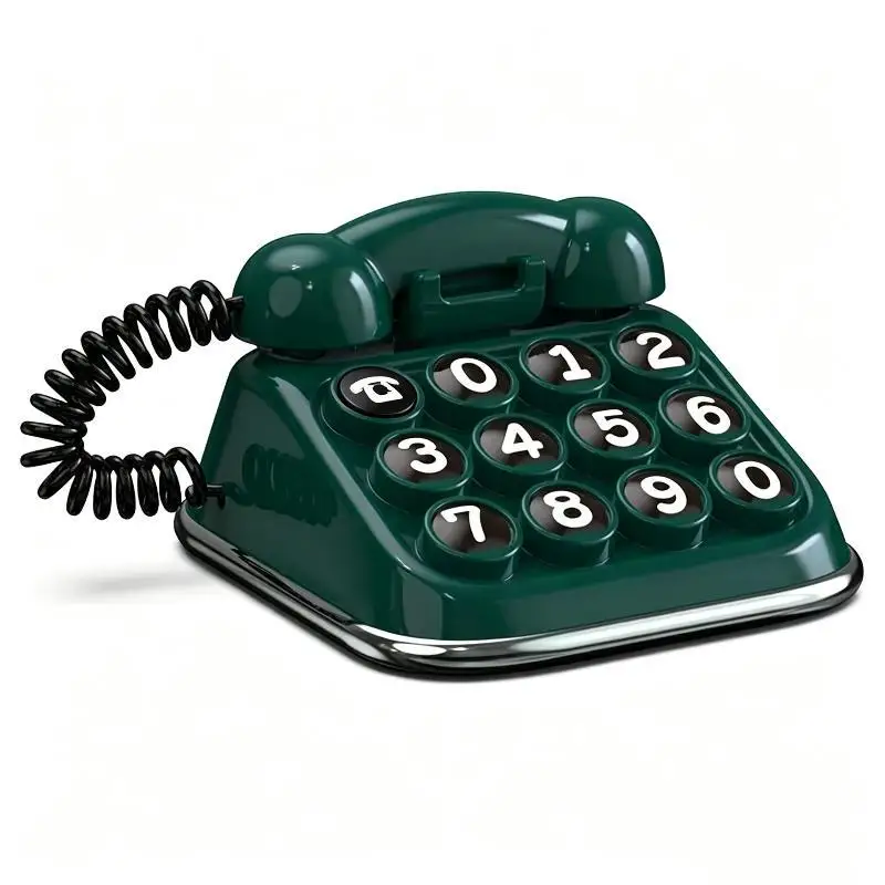 Retro Landline Style Car Parking Phone Number Sign - Easy-to-Read Interior Auto Decor Gift