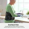 Lumbar Back Belt Waist Support Lumbar Pad Back Orthopedic Corset for Men Women Waist Protector Belt Waist Trainer Spine Support 4