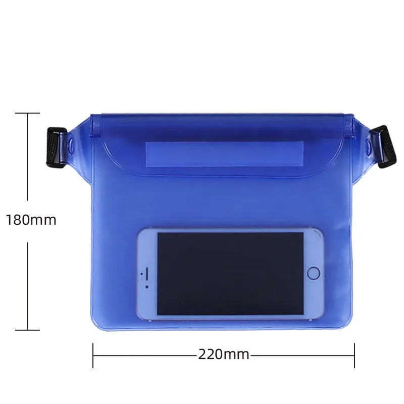Sports Outdoor Camping Climbing Hiking Waist Bags Waterproof Pouch Dry Bag Case With Waist Shoulder Strap Pack