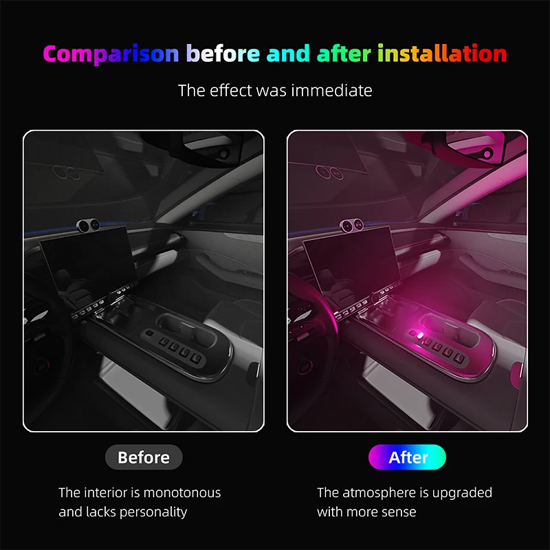 Mini Type-C LED Ambient Light – Portable Plug-and-Play Decorative Lighting