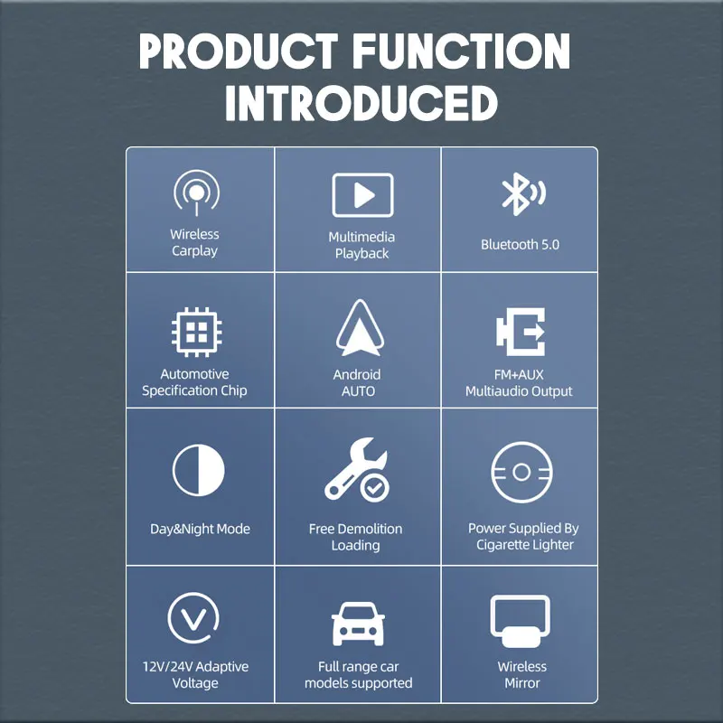 Wireless CarPlay Interface View