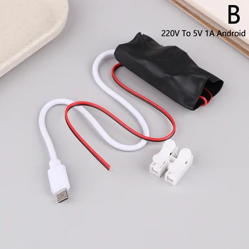 220V To 5V 1A/2A กล้องวิดีโอไร้สาย Power Transformer ในครัวเรือนแหล่งจ่ายไฟ WiFi การตรวจสอบอะแดปเตอร์ USB Android ประเภทพอร์ต 10