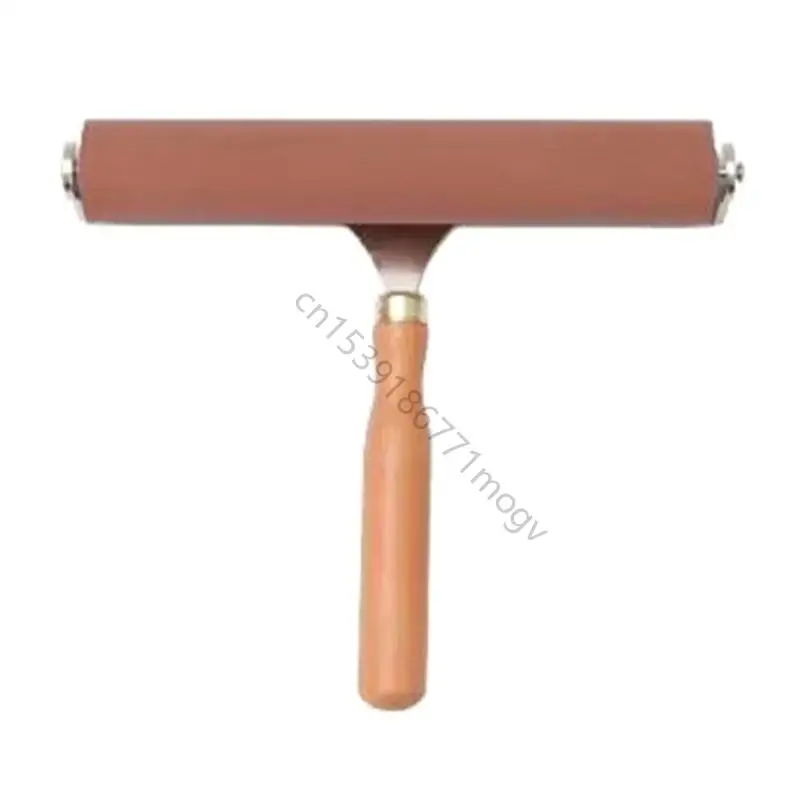 Versatile Rubber Brayer Roll for Creative Art Projects