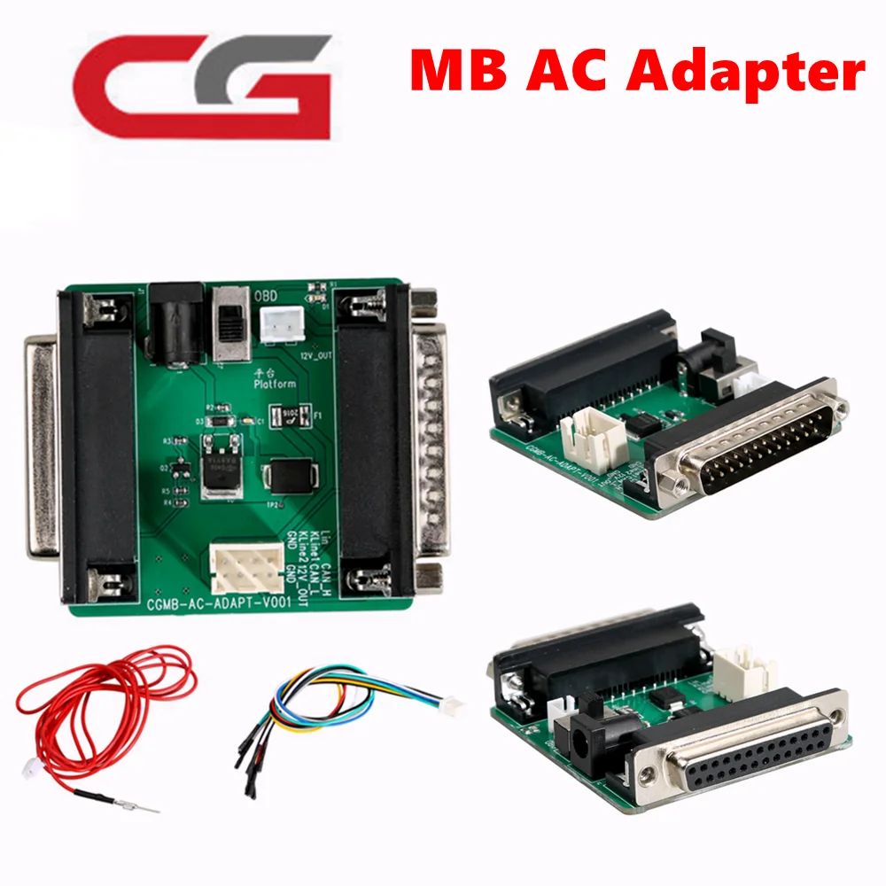 

Original CGDI MB AC Adapter Work for Mercedes W164 W204 W221 W209 W246 W251 W166 for Data Acquisition
