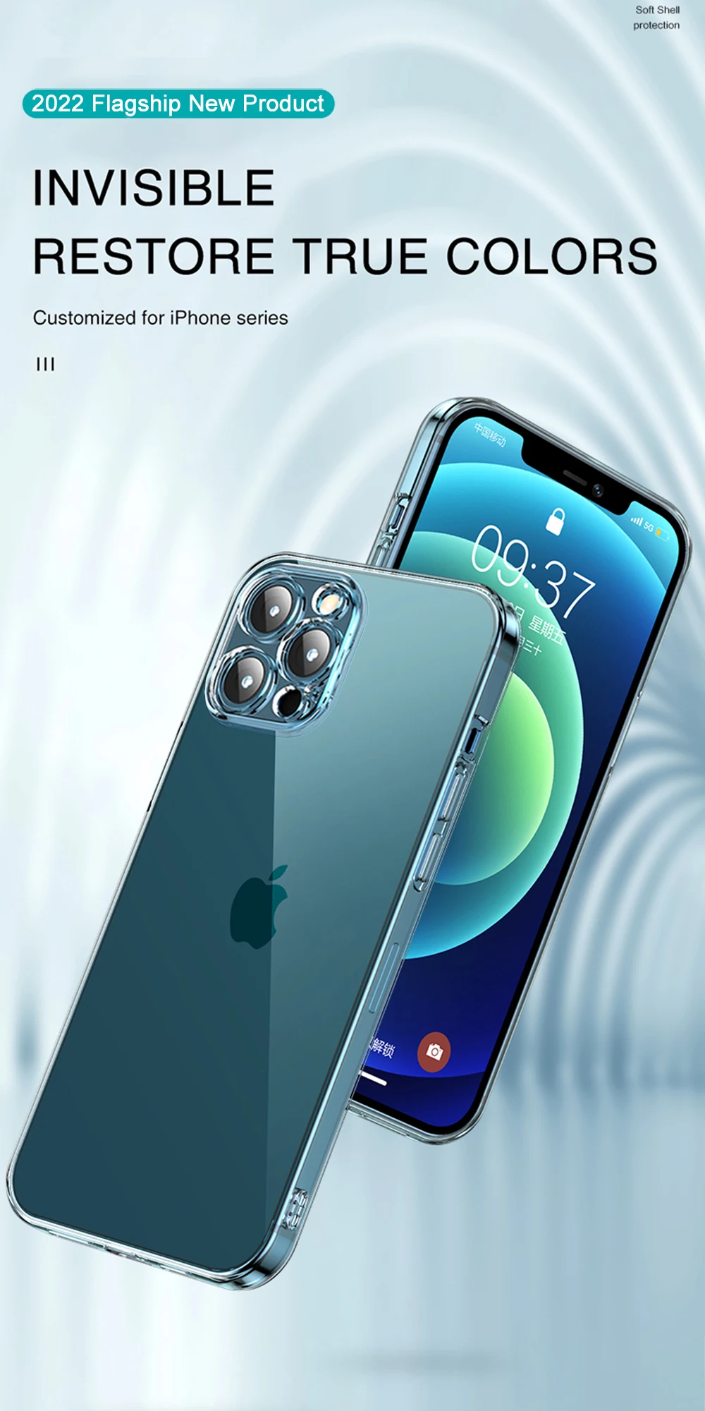 Ultra Thin Transparent Silicone Phone Case - Clear Soft Back Cover