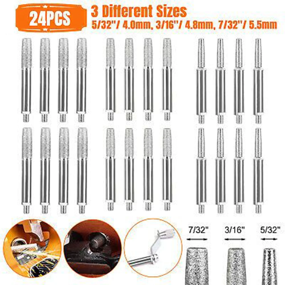 Chainsaw Sharpening Bits Tungsten Carbide Diamond Chainsaw, 40 OFF