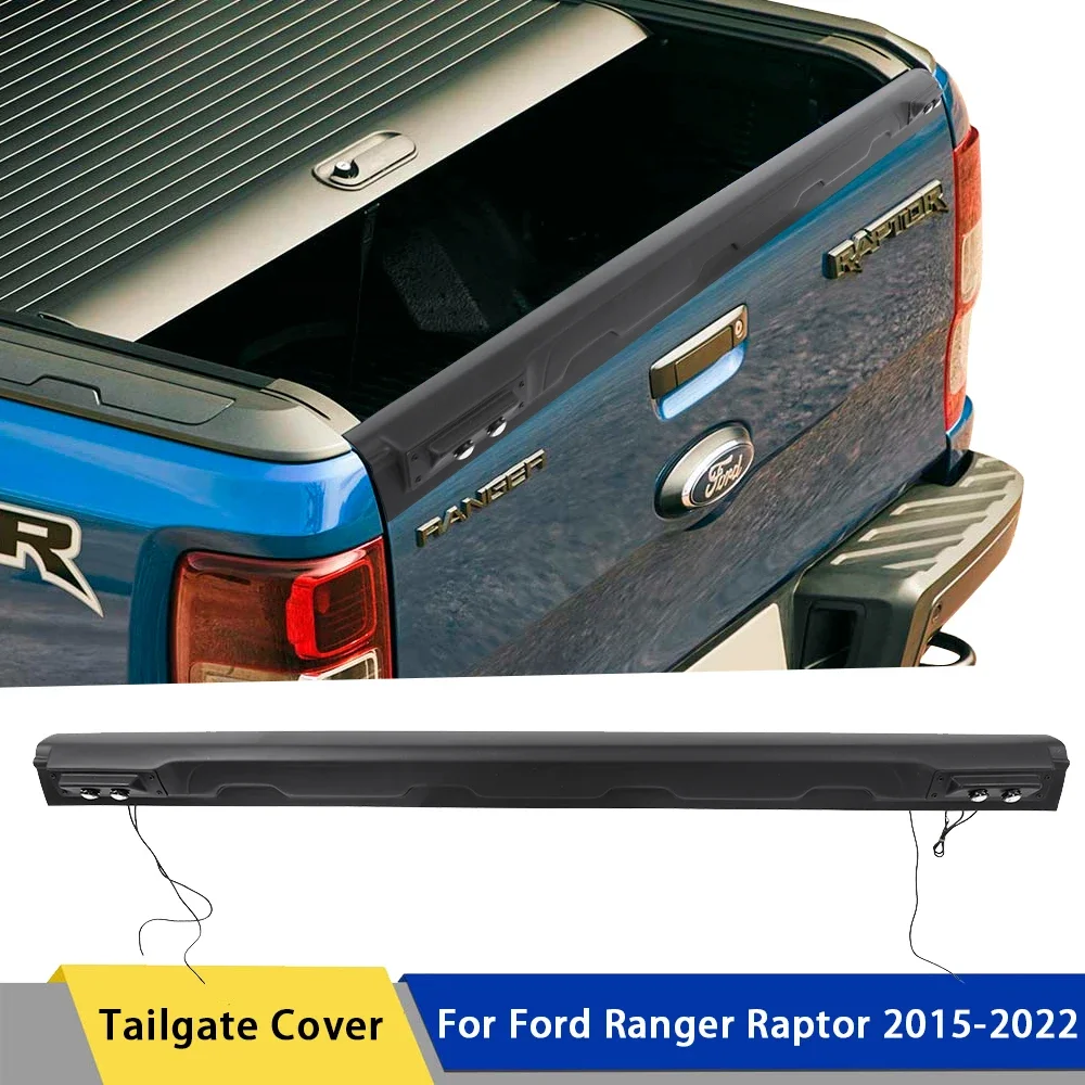 

LED Styling Tailgate Cover for Ford Ranger Raptor 2015-2022 year model Tailgate Guard Cap Protector Cover 4X4 Car Accessories