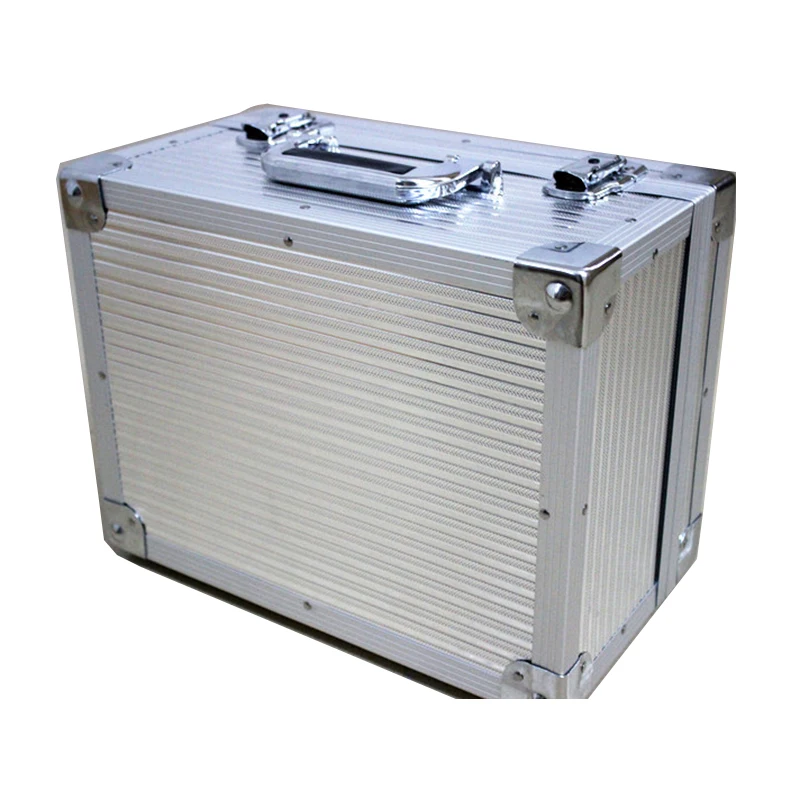 Super Strong and Durable Thickened Aluminum Tool Box Iinstrument and Equipment Display Tool Case Storage Bag With Foam 2