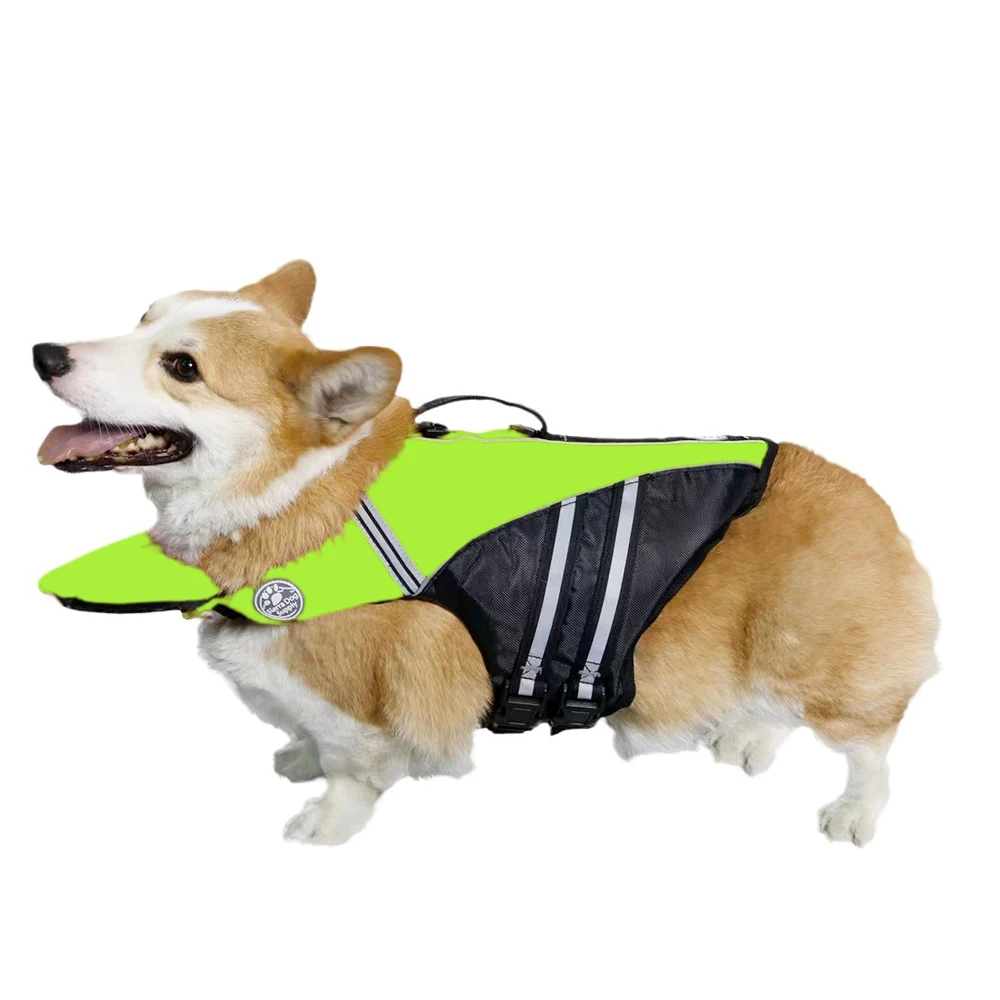 Chaleco Salvavidas Para Perro - Arnés Flotante Ajustable Con Reflectante, Para Natación, Navegación Y Piscina