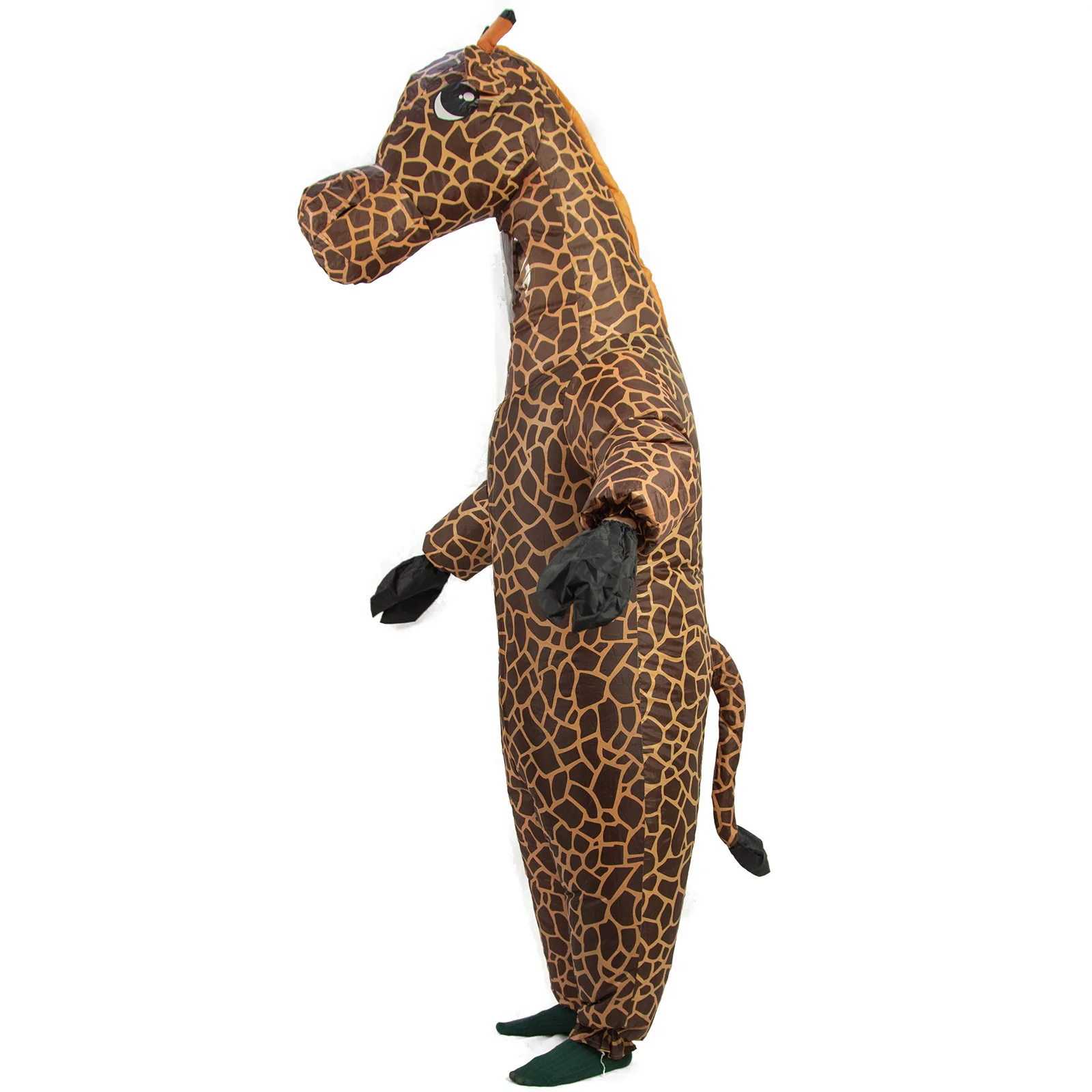 

Giraffe Inflatable Costume for Adults Party Animal Cosplay Blow Up Suit Fantasy Woman Dress Carnival Mascot Clothes Stage Wear