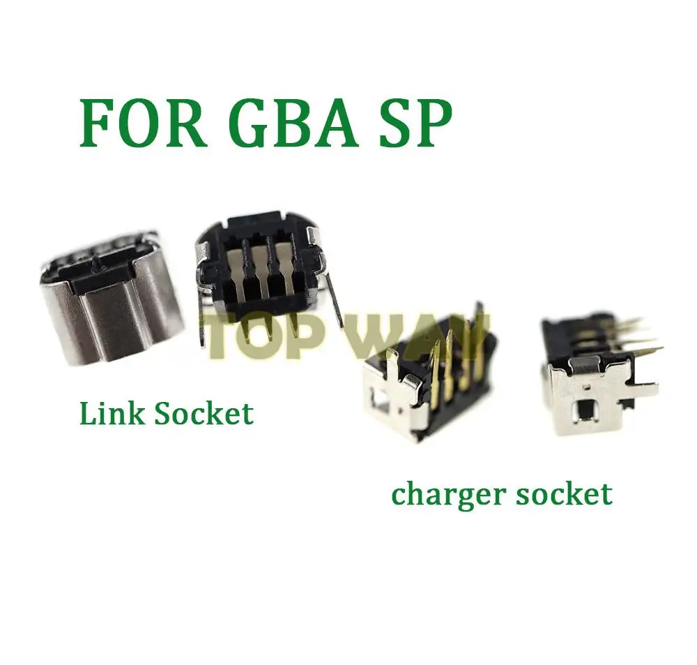 100Pcs 2 Player Game Link Connect Jack Connector Plug Connect Port Jack Per Nintendo Gameboy Advance Gba Sp Charing Socket