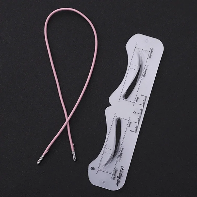 Eyebrow stencil tool Fixed PVC Eyebrow Shaper Template Reusable High-quality Stickers For Elegant Eyebrow Makeup 6PCS