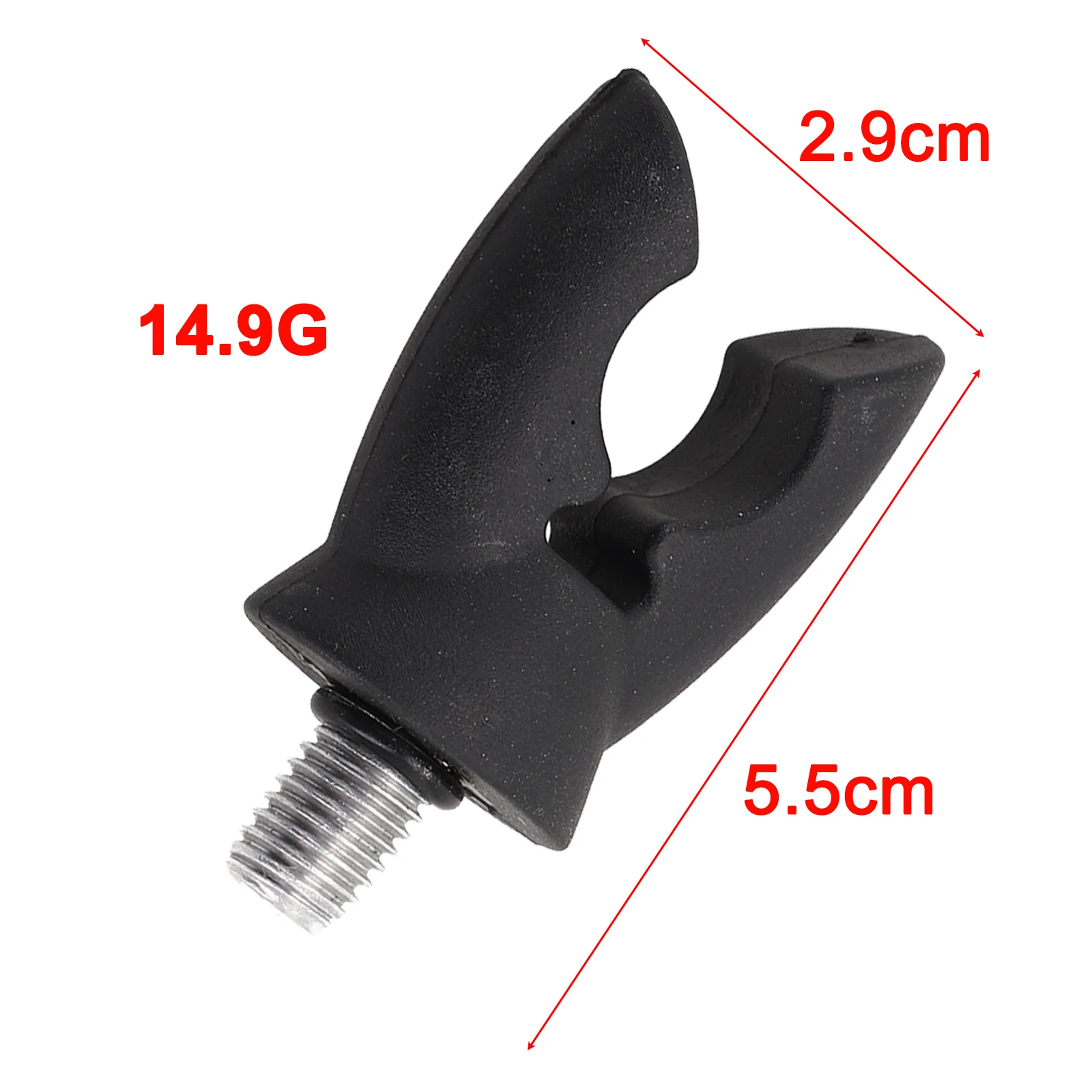 Fishing Rod Holder Fishing Rod Bracket Fishing Rod Rest Carp Fishing Rod Rest Head Gripper Rubber Butt Grips Anti-slip Pole Stand Holders Practical Fishing Tackle Accessories Two Color